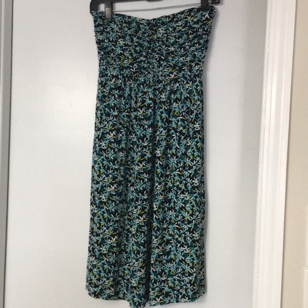 Like new Soma strapless dress with optional straps